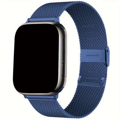 IWatch Için Milanese Loop Kayış 38mm / 40mm / 41mm / 42mm / 44mm / 45mm / 49mm Iwatch Ultra / Serisi 9/8/7/6/5/4/3/2 / SE Için Metal Paslanmaz Çelik Bilezik.