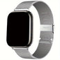 IWatch Için Milanese Loop Kayış 38mm / 40mm / 41mm / 42mm / 44mm / 45mm / 49mm Iwatch Ultra / Serisi 9/8/7/6/5/4/3/2 / SE Için Metal Paslanmaz Çelik Bilezik.