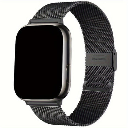 IWatch Için Milanese Loop Kayış 38mm / 40mm / 41mm / 42mm / 44mm / 45mm / 49mm Iwatch Ultra / Serisi 9/8/7/6/5/4/3/2 / SE Için Metal Paslanmaz Çelik Bilezik.