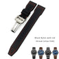 High quality Calfskin Leather Nylon Watch strap Fit for IWC Pilot SPITFIRE MARK18 Portofino TOP GUN IW3777 Watchband