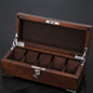 Purple elm solid wood watch box watch box