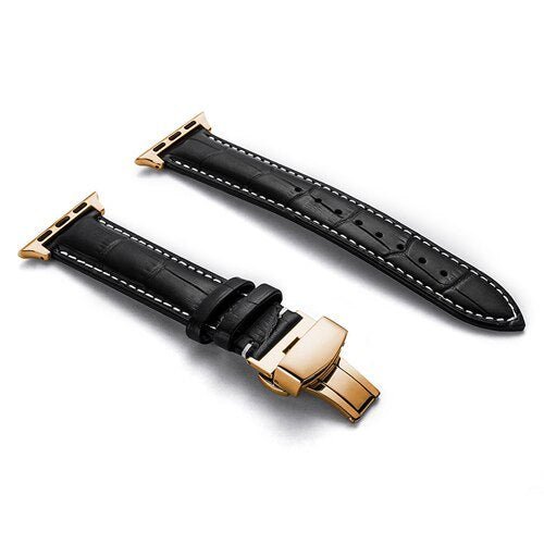 Watch strap leather