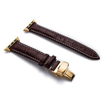 Watch strap leather