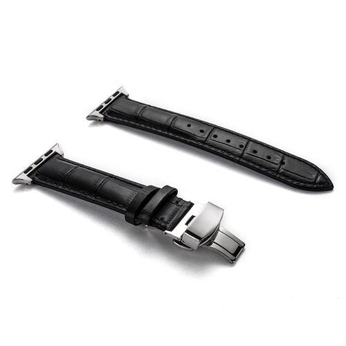 Watch strap leather