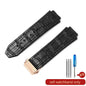 With Tool 19mm Crocodile Pattern Genuine Leather Watchbands for Hublot Yubo Watch Convex Interface Waterproof Accessories